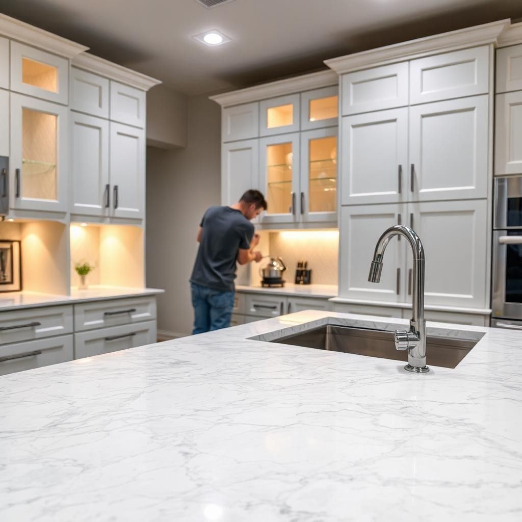Premium Custom Marble Countertops & Cabinets